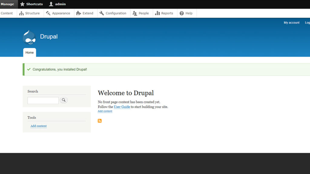 Welcome to Drupal