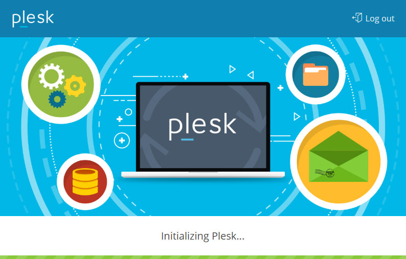 Initializing Plesk