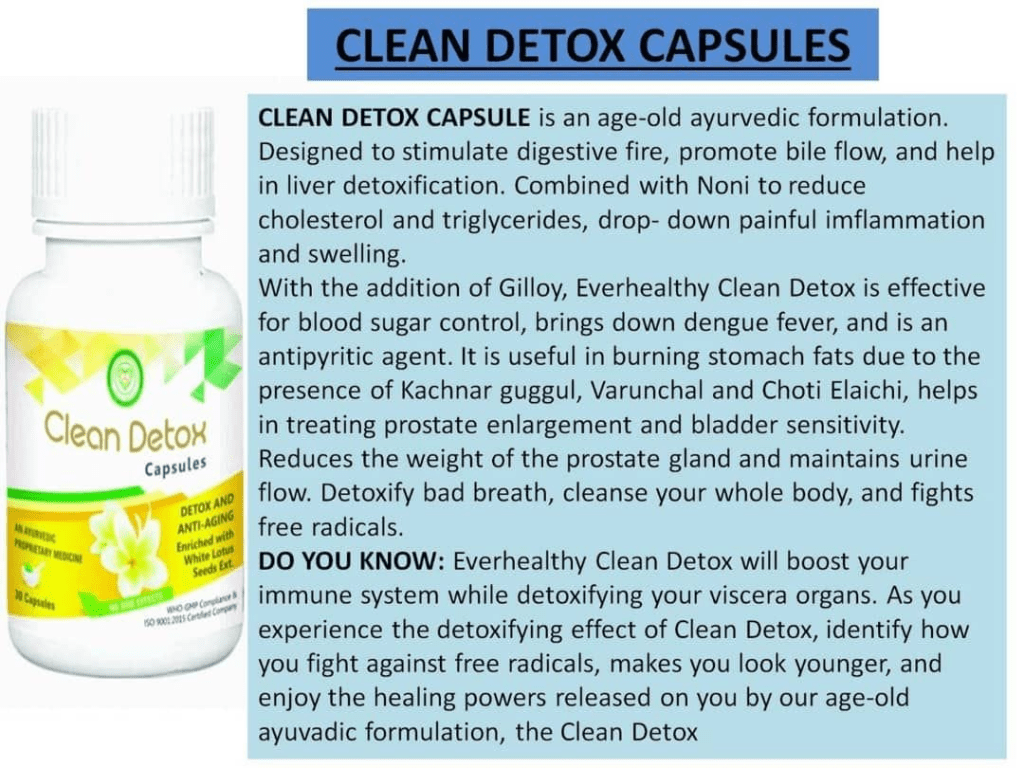 Everhealthy Clean Detox Capsules