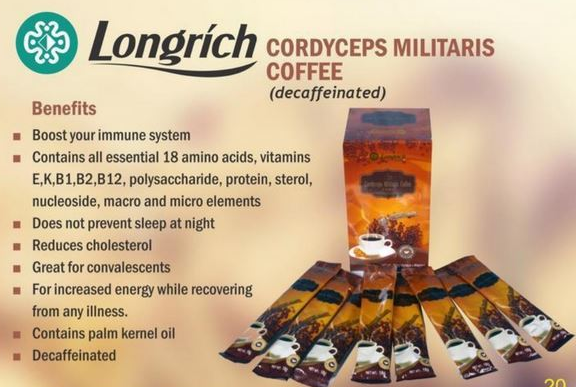 Cordycep Militaris Coffee