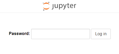 Jupyter Notebook Login