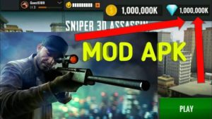 Sniper 3D Gun Shooter game mod apk + obb