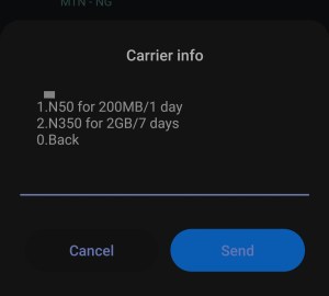 Mtn 2GB for N350 tiktok plan