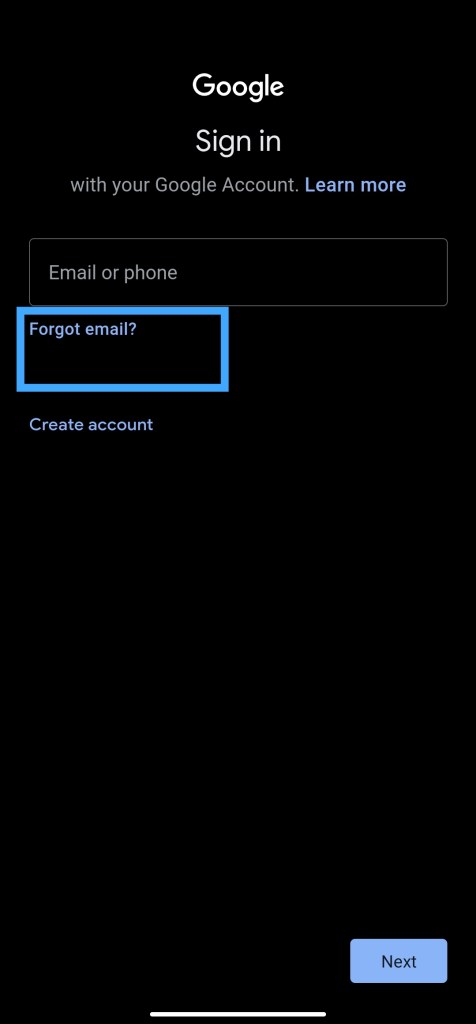 recover a YouTube account without email or password