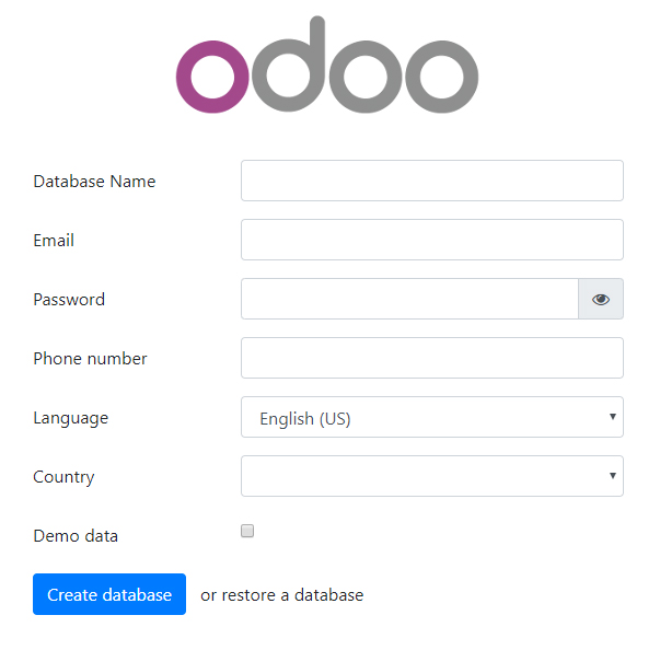 Odoo Setup