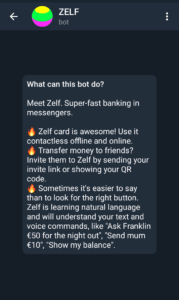 Zelf telegram bot