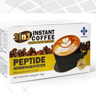 Shineway 3 in 1 Peptide Ginseng & Oyster coffee