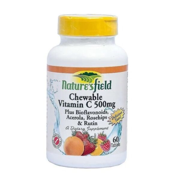 Nature’s Field Chewable Vitamin C 500mg