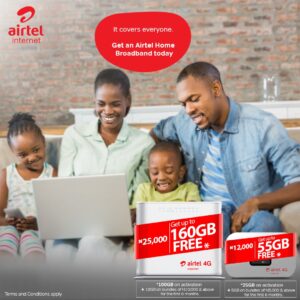 Airtel mifi and Router