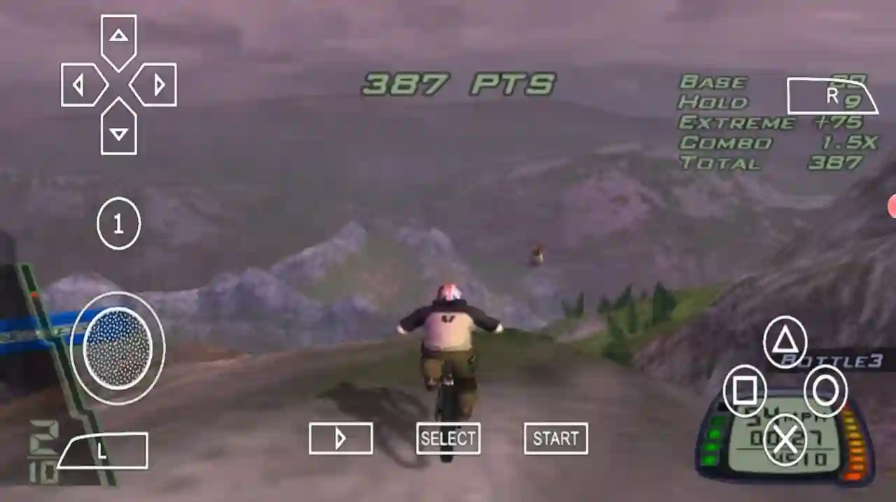 Downhill Domination PPSSPP Ps2 ISO