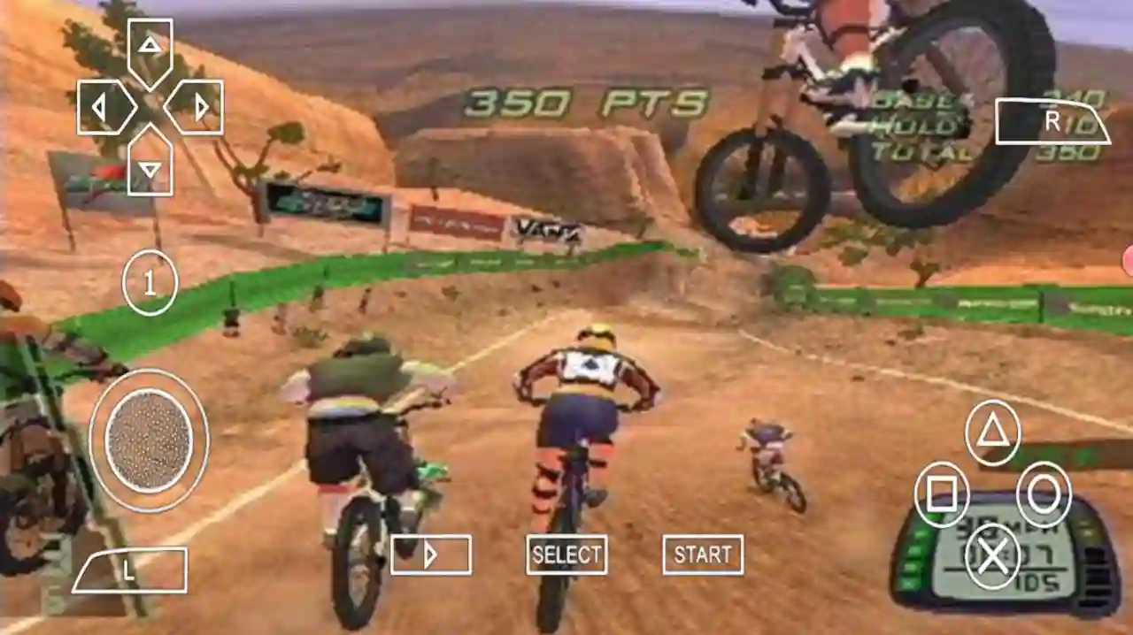 Downhill Domination PPSSPP Ps2