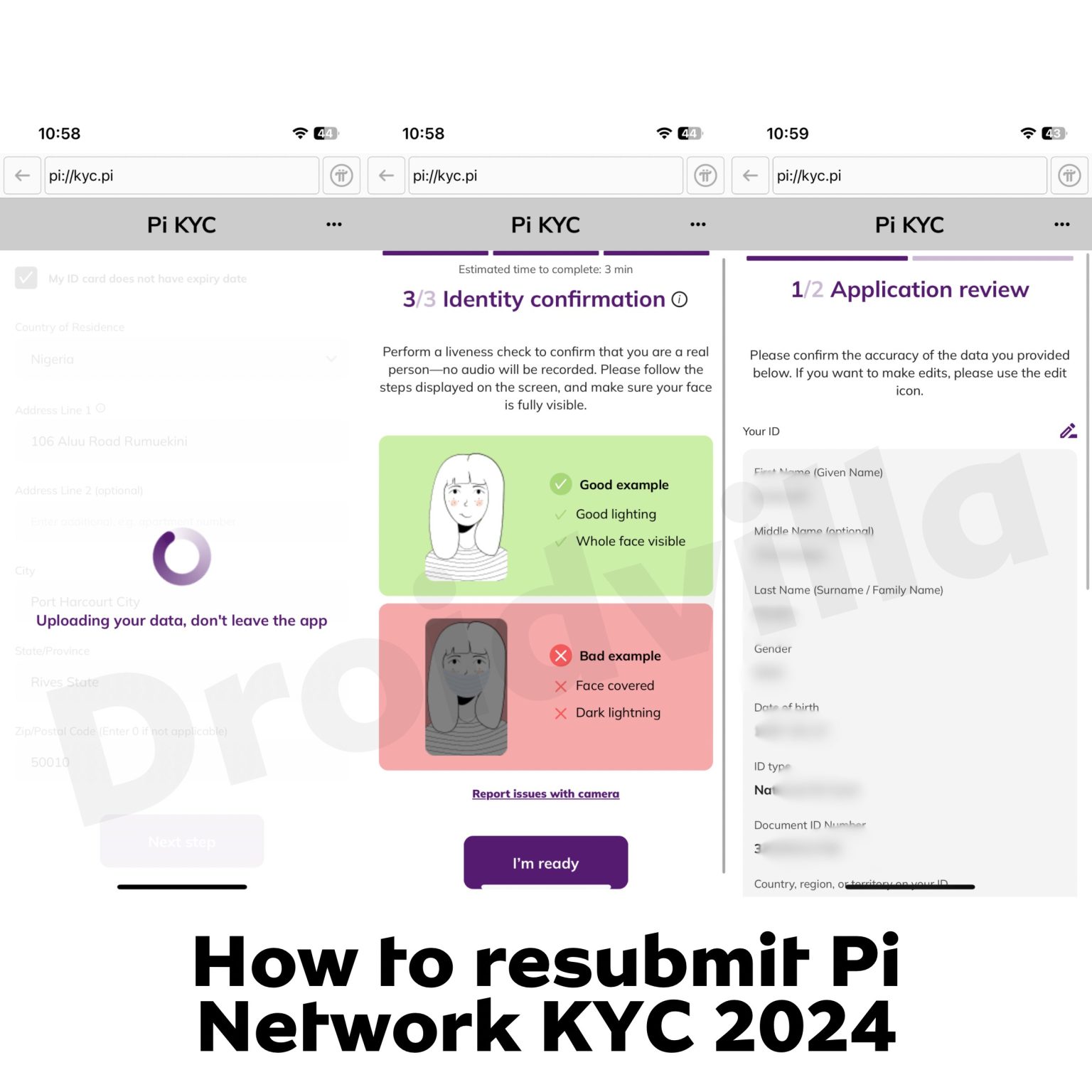 Resubmit Your Pi KYC For Fast Approval 2024