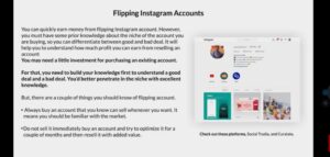 Make Money Online Using Flipping Instagram Account