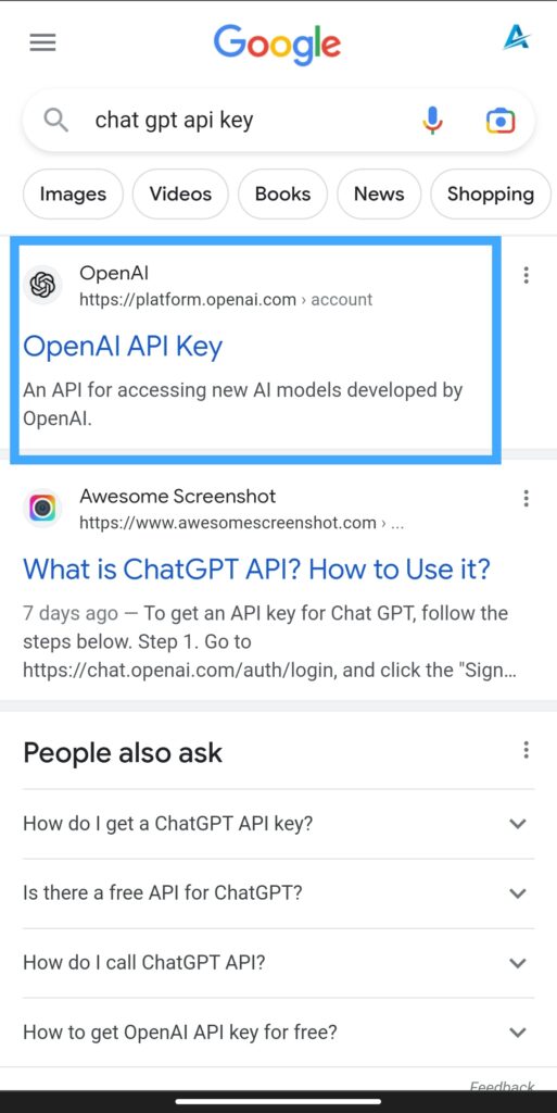 How To Get Chat GPT API Key 