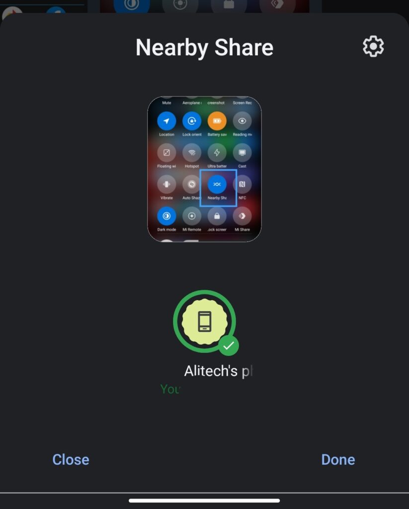 nearby share vs airdrop