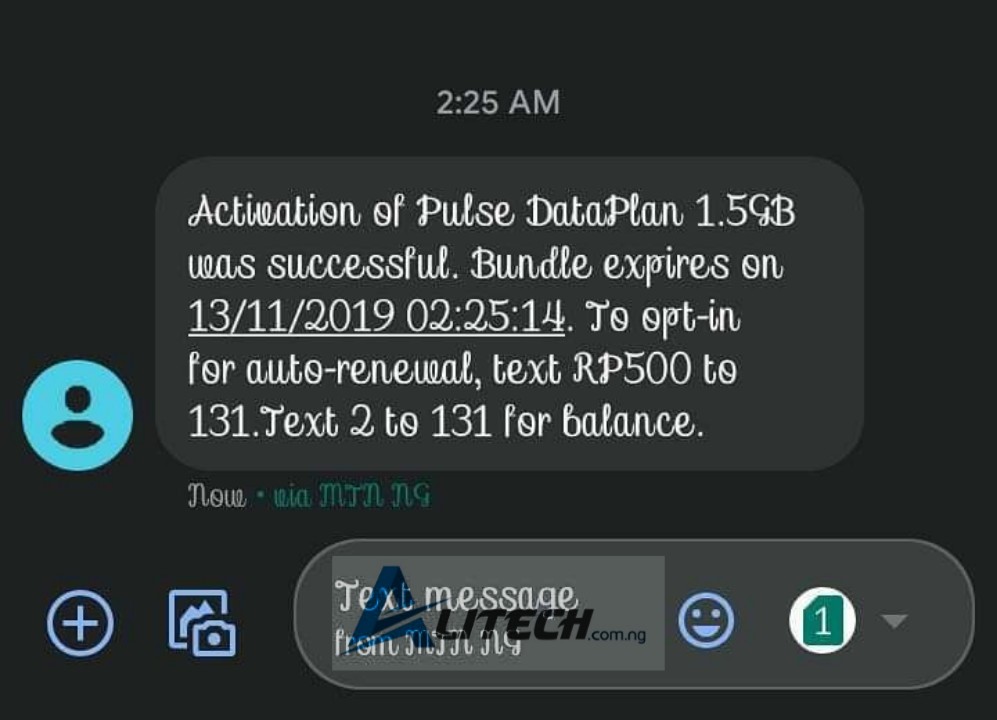 Mtn plus 750Mb and 1.5GB