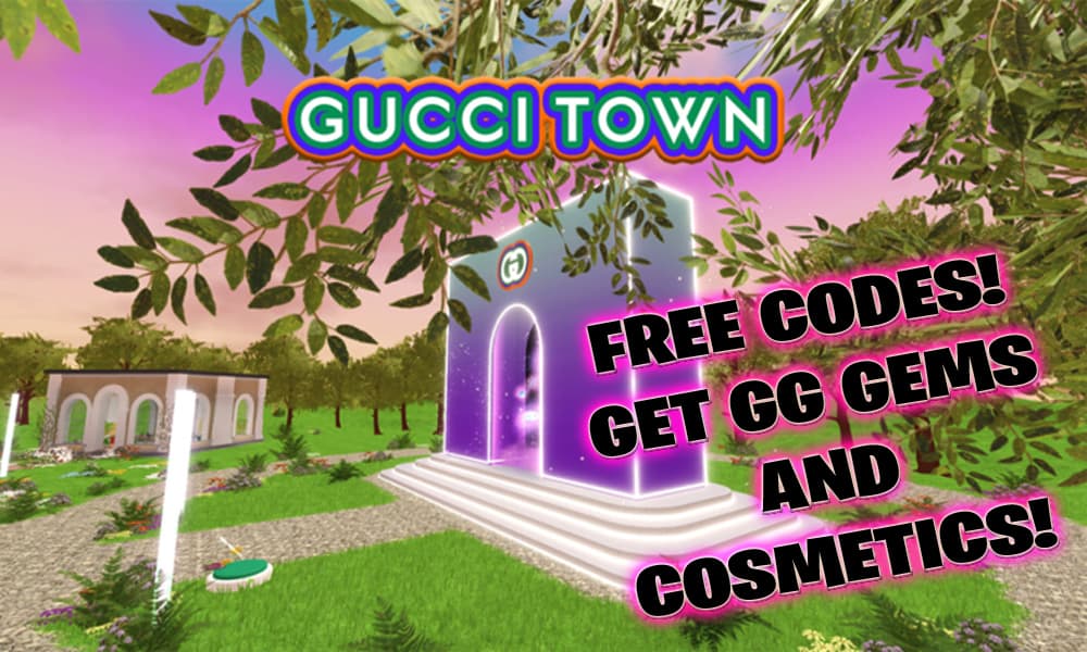 ROBLOX Gucci town promo code