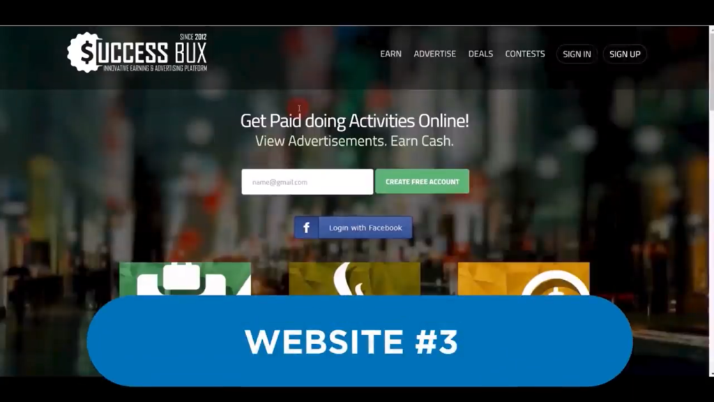 Make Money Online By Viewing And Watching Ads On Successbux.com