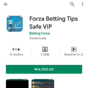 Forza Betting Tips Safe VIP apk