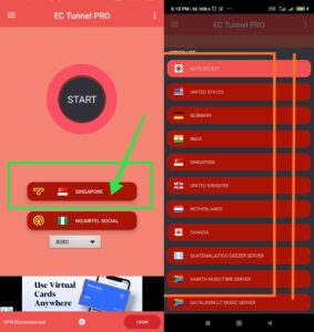 Ec tunnel VPN for airtel 700mb free browsing cheat
