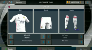 Dream League Soccer Mod 2021 With Real Madrid Pes Edition