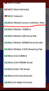 9mobile Unlimited Free Browsing Cheat