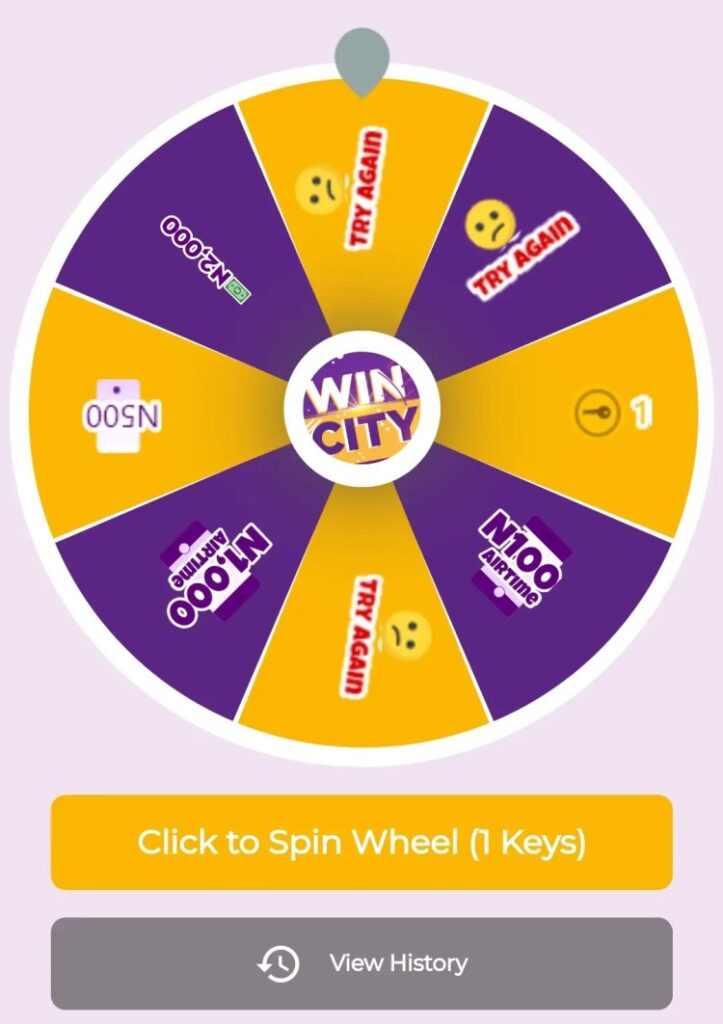 FCMB Spin And Win (Wincity)  Promo