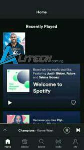 download Spotify for android